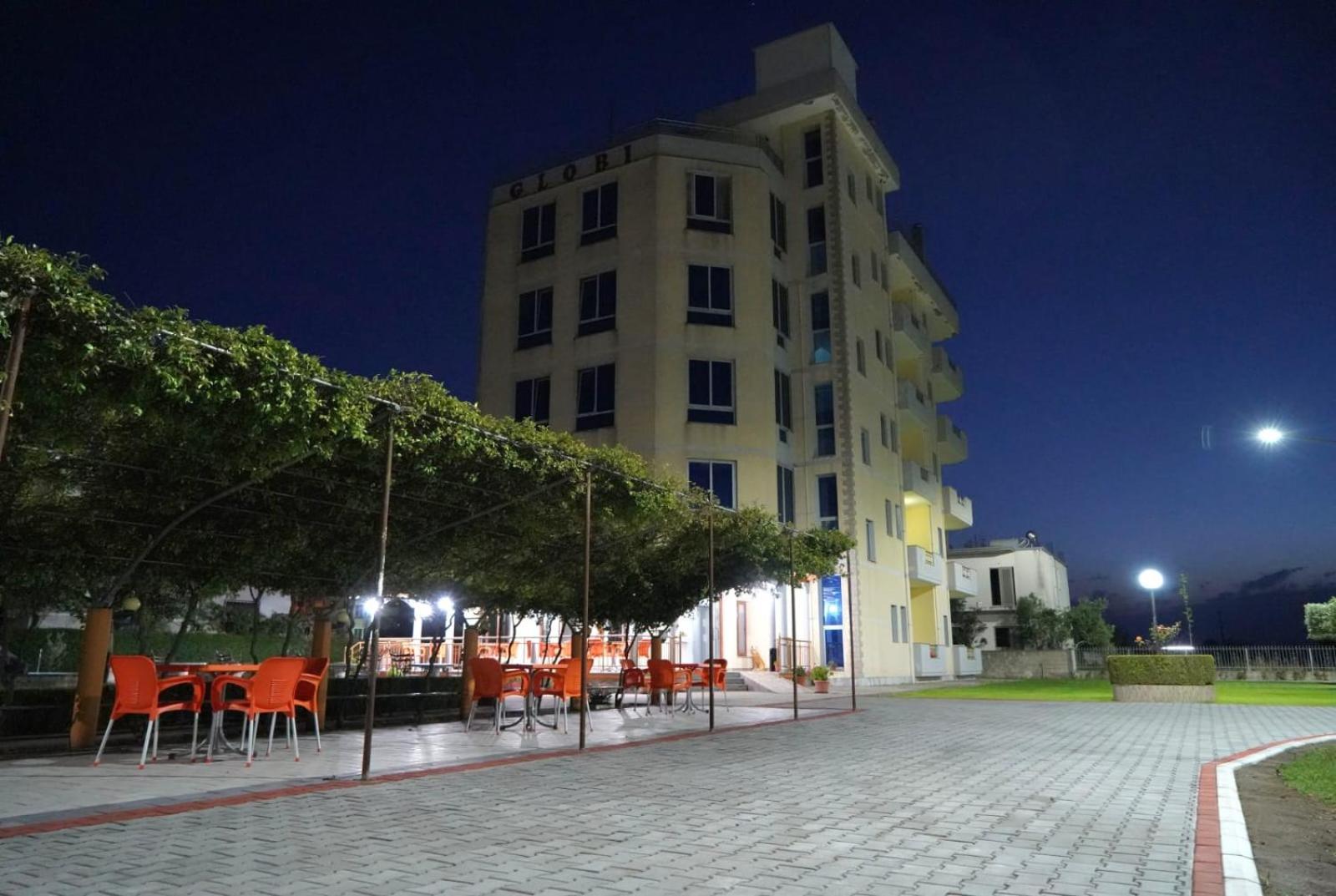 Hotel Restaurant Globi Velipojë Exterior foto