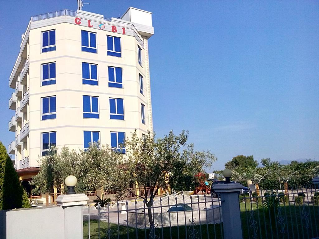 Hotel Restaurant Globi Velipojë Exterior foto